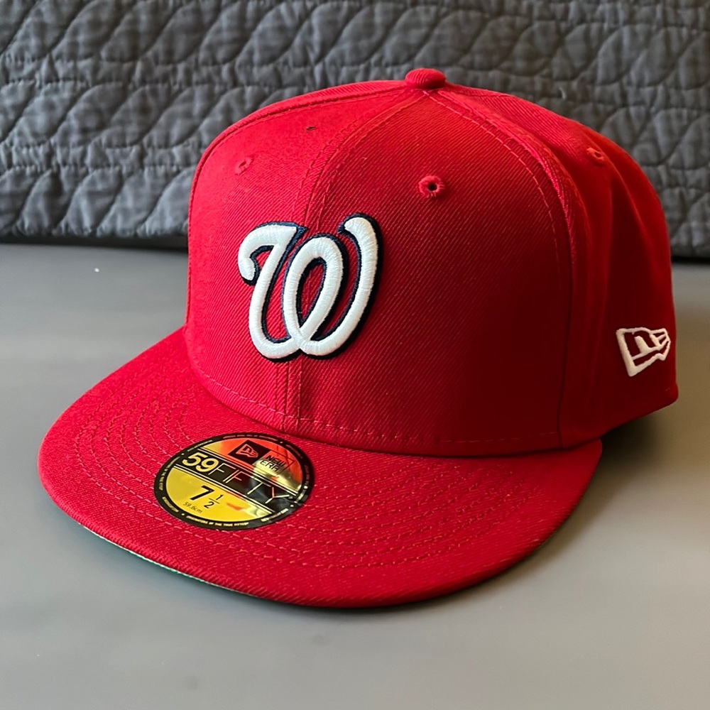 *BRAND NEW* Washington Nationals New Era MLB Fitted Cap 7 1/2